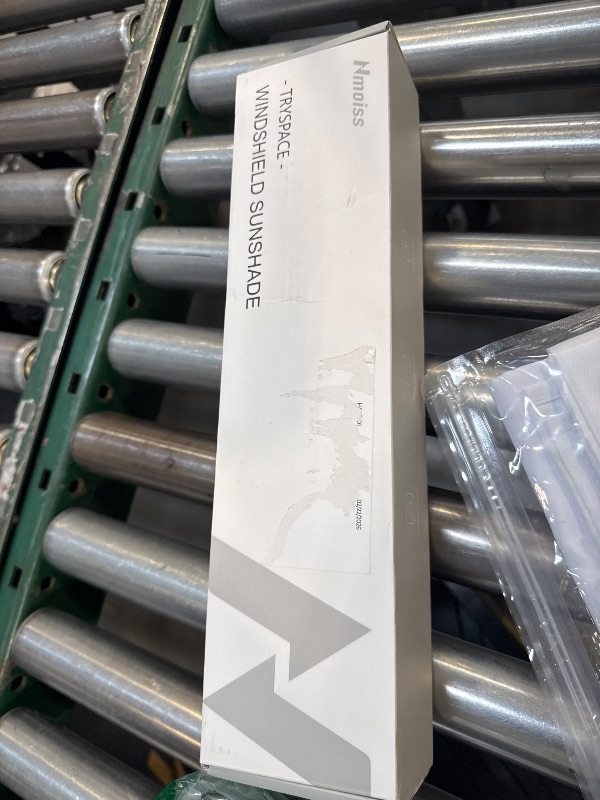 Photo 1 of [Upgraded] Nmoiss Windshield Sun Shade Umbrella - [Vinyl Coating Heat Shield] Protect Car from Sun Rays & Heat Damage Keep Cool and Protect Interior, Spring Structure Edge Medium 56" L x 31" W