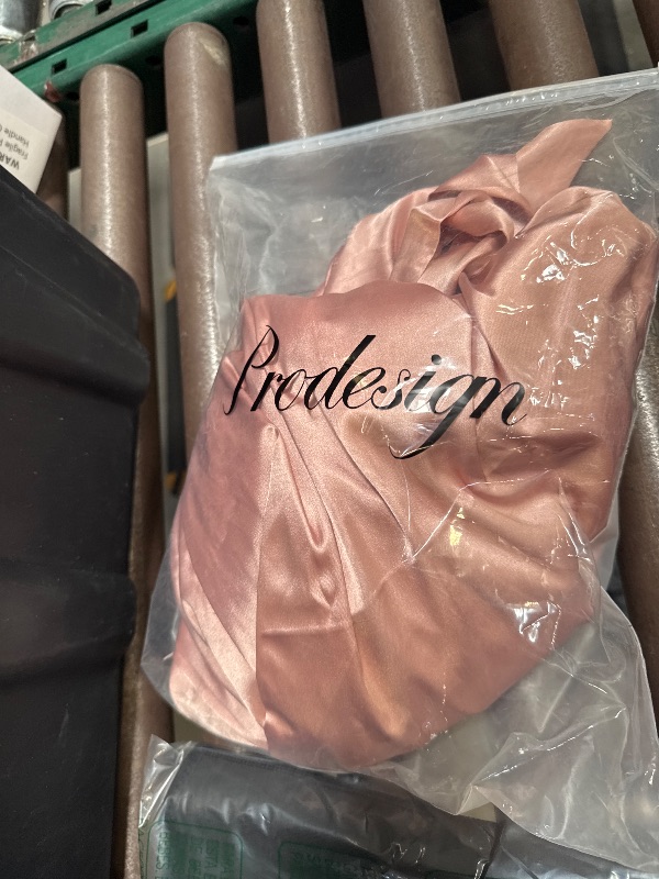 Photo 1 of PRODESIGN Satin Kimono Robe Long Silky Bathrobe with Ostrich Feather Trim Sleepwear Wedding Bridesmaid Dressing Gown