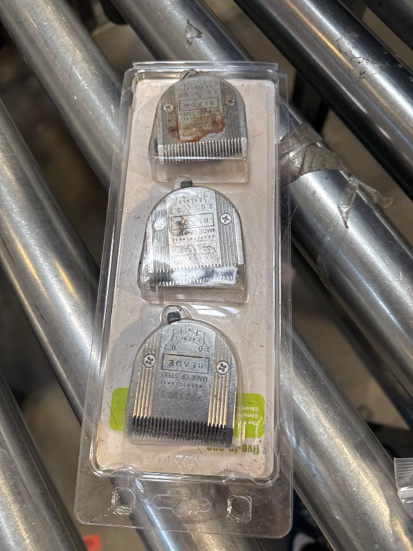 Photo 1 of 3 Pack Detachable Adjustable Pet Dog Grooming Clipper 5-in-1 Blade Compatible with WAHL Professional Animal Blade Arco, Bravura, Chromado, Creativa, Figura, and Motion Pet, Dog, and Horse Clippers