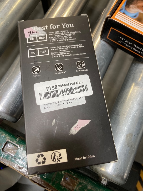 Photo 1 of BXYJY for iPhone 16 Pro Max Case Wallet with Screen Protector (Tempered Glass), Card Holder (4-5 Cards), Slide Camera Cover, Military Grade Drop, Heavy Duty Men Women Case for iPhone 16 Pro Max, Black