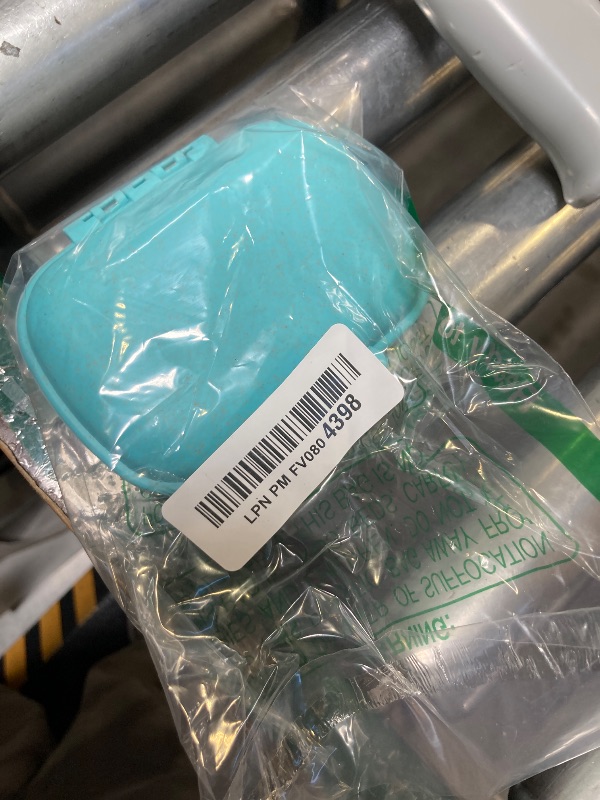 Photo 1 of 1Pack Travel Pill Organizer, 8 Compartments Portable Pill Case, Small Pill Box for Pocket Purse Portable Medicine Vitamin Container Blue