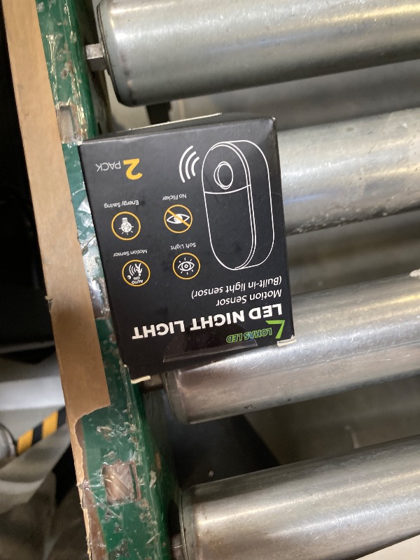 Photo 1 of L LOHAS LED Motion Sensor Night Light, 2Pack, Motion Activated Night Light, Night Lights Plug into Wall Motion Sensor, 3000K Warm White, Adjustable Brightness 30/60LM, for Kids Adults Bathroom Bedroom