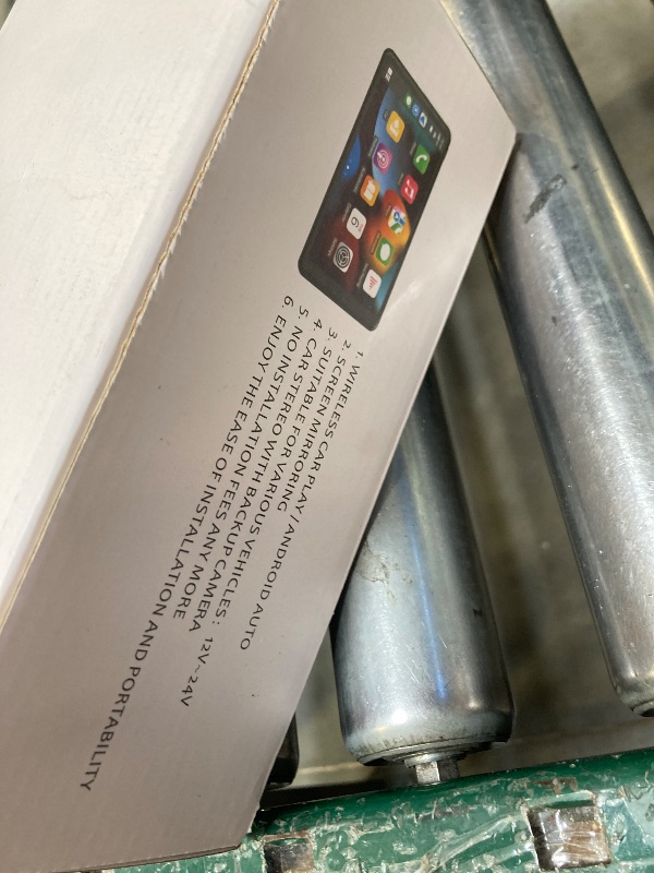 Photo 1 of 2026 Enhanced Carplay Screen for Car - 7" HD Portable Carplay & Android Auto with Bluetooth, HD Backup Camera, GPS Navigation, Siri, FM Radio, AUX, and Mirror Link – Compatible with All Vehicles