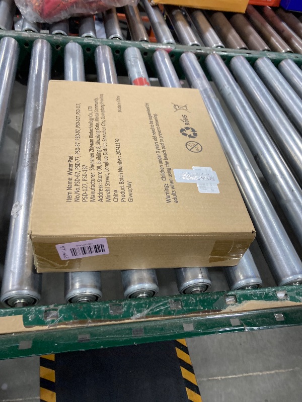 Photo 1 of 107 inch Extra Large Non-Slip Splash Pad Sprinkler for Kid and Dog, Kiddie Dog Pool, Toddler Outdoor Toys for Ages 3-12 Boys Girls, Summer Outdoor Water Kids Toys, Parent Games, Backyard, Lawn