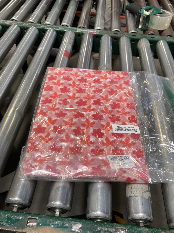 Photo 1 of 30 Sheets Autumn Maple Leaf Tissue Paper,19.7 x 27.6 Inches Fall Gift Wrapping Paper Thanksgiving Orange Maple Leaves Tissue Paper for Gift Bags DIY Crafts Holiday Gift Decoration