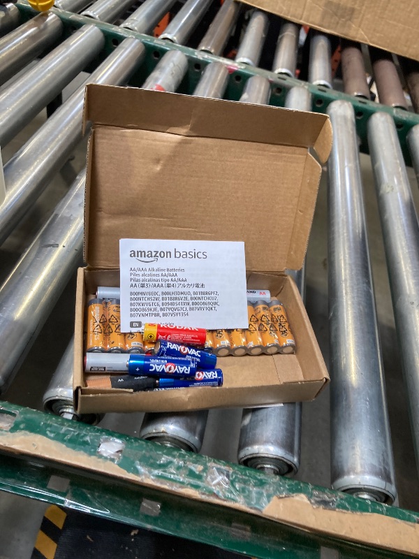 Photo 1 of Amazon Basics  AA Alkaline High-Performance Batteries, 1.5 Volt, 10-Year Shelf Life, Long-lasting, No Leakage