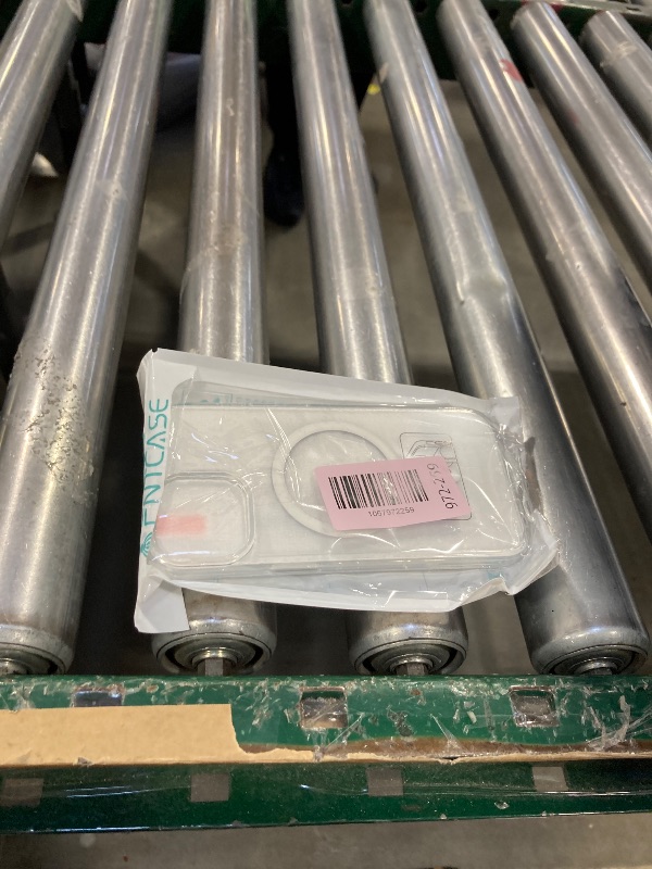 Photo 1 of FNTCASE for iPhone 15 Case Clear: iPhone 14/13 Case Magnetic Phone Cases with Screen Protector Compatible with Magsafe Slim Anti Yellowing Rugged Protective Transparent Cell Cover (A-Clear)