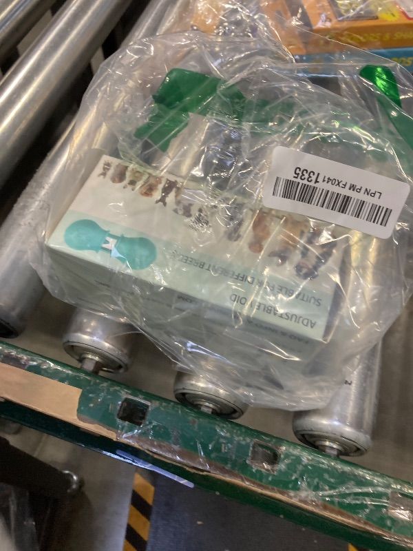 Photo 1 of BoniVet Bully Stick Holder for Dogs, Chew Holder, Prevent Choking Safety Device (Green, Large)