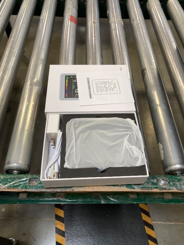 Photo 1 of Professional Indoor Air Quality Monitor with AQI Alerts, Portable Real-Time Detector for Home, Car, Plants & Pet (Black)