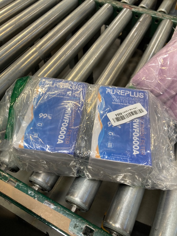 Photo 1 of PUREPLUS Replacement for MWF®, SmartWater® MWFP, MWFA, GWF, HDX FMG-1, WFC1201, GSE25GSHECSS, RWF1060, PC75009, Kenmore® 9991 Refrigerator Water Filter, 2 Pack