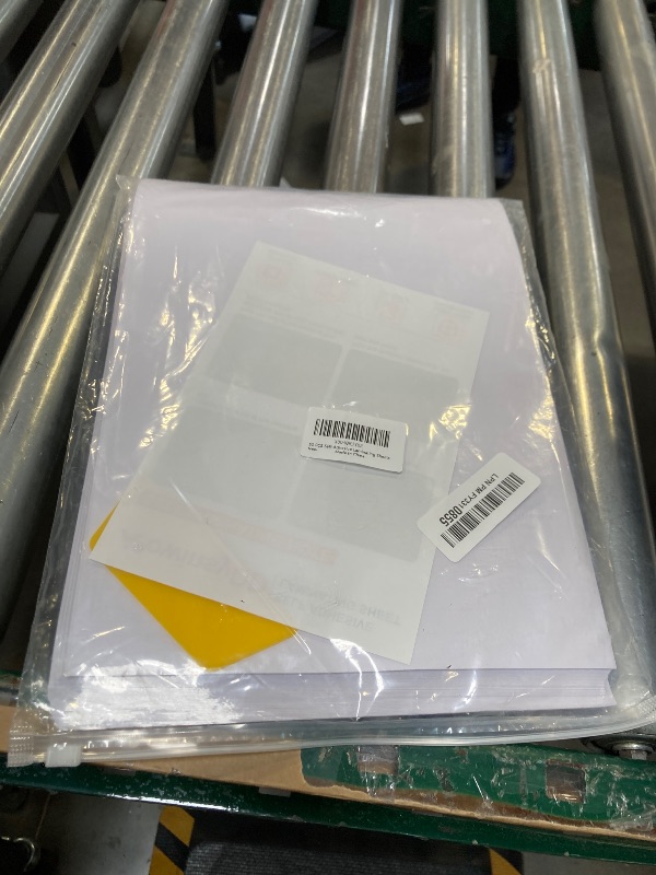 Photo 1 of 50 Pack Self Adhesive Laminating Sheets, 9 X 12 Inch, Clear Sticker Laminate Sheets Waterproof for Documents, Photos, No Machine Needed Heatless Durable
