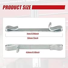 Photo 1 of 4 Pcs Early 2'' Double Loop Style Tool Box Drawer Slide Retaining Keeper Clips for Napa Mac Matco Proto Sears Craftsman Toolbox