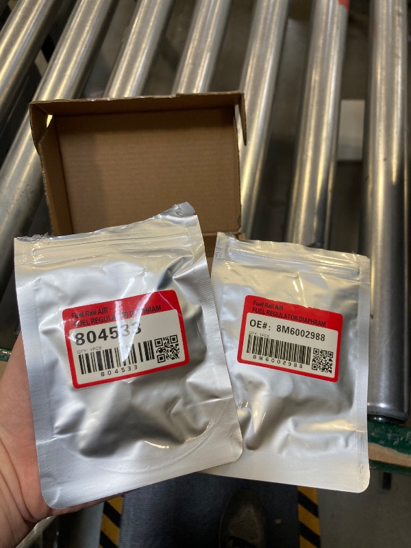 Photo 1 of NEW Geptyerr 2pcs 8M6002988 Fuel Rail Air/Fuel Regulator Diaphragm +1PCS 804533 Tracker Diaphragm Fits Mercury Optimax Engines 2.5L 3.0L