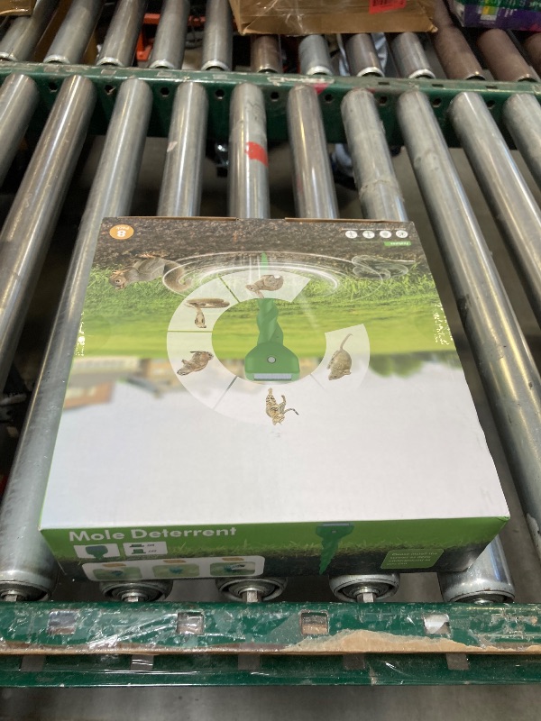 Photo 1 of Mole Repellent Solar Powered, 8 Pack Snake Repellent for Yard, IP 65 Waterproof
