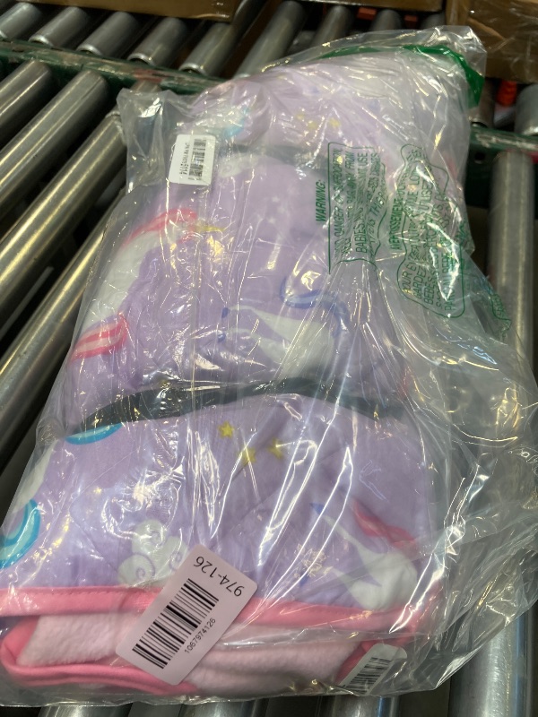 Photo 1 of Wildkin Microfiber Modern Quilted Nap Mat with Reusable Pillow for Boys & Girls, Ideal for Elementary Sleeping Mat, Soft Blend Materials with Elastic Corner Straps Nap Mats (Unicorn)