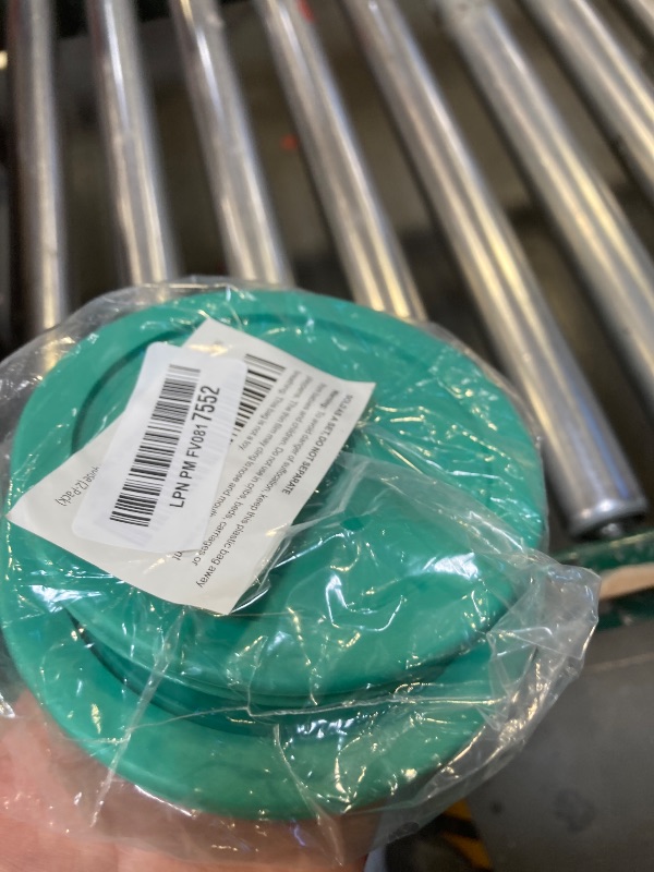 Photo 1 of Replacement Lids fits Pyrex 2-Cup Glass Food Storage Container Bowls, 5-Inch Plastic Round Lids Covers for Pyrex 7200-PC, Airtight & Leakproof (2-Pack, Turquoise)