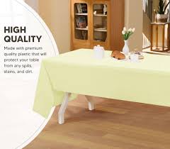 Photo 1 of 12 Pack 60 X 102 Inch Rectangle Tablecloth, Rectangle Tablecloth Polyester For 6 Feet Rectangle Tables,
