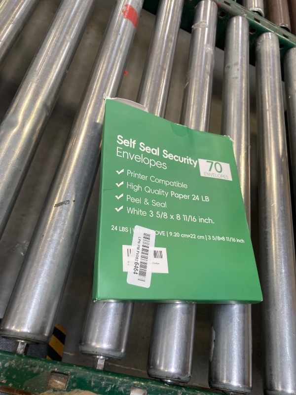 Photo 1 of #8 Double Window Security Check Envelopes,70 Count Double Window Self Seal Security Envelopes,No.8 Double Window Bussiness Envelopes Designed for Checks(NOT for INVOICES)