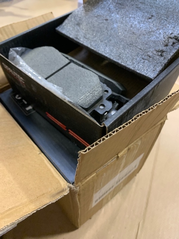 Photo 1 of Front & Rear Carbon Fiber Ceramic Brake Pads Compatible with Subaru Forester, Outback Legacy Crosstrek 2019 2020 2021 2022 2023 2024 2025 | OEM Fitment | Low Noise | Dust Free | 8 Brake Pads