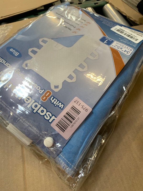 Photo 1 of MILDPLUS Washable Bed Pads with 8 Sturdy Handles 34”×52” Extra Large Reusable Underpads 4-Layers Leakproof Chucks Pads Washable for Incontinence (1 Pack; Blue)
