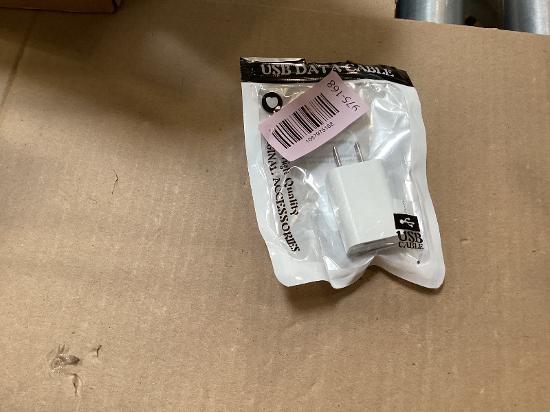 Photo 1 of 5v 1a Power Adapter 5v/1a USB Charging Block 5W Wall Charger 5 Volt 1000mA Power Supply Brick 5v1a USB Outlet Plug in 5v-1a Head 1a/5v Single USB Port for Kids Electric Toy 5 Volt 1 Amp Charger Whtie