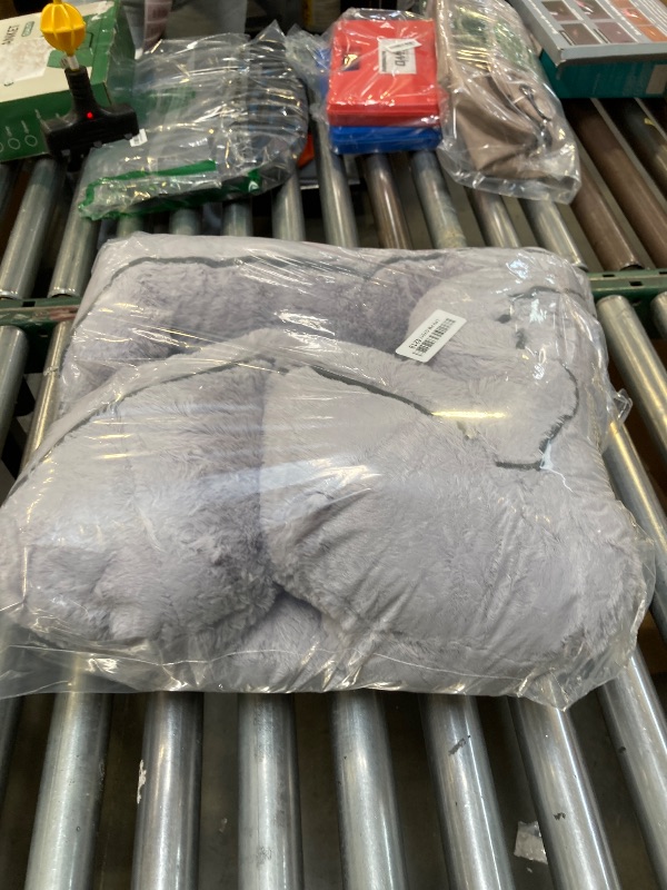 Photo 1 of INVENHO Dog Bed for Small Dogs - Washable, Orthopedic, Calming & Warming - Durable Pet Bed with Anti-Slip Bottom (25"x21"x8")