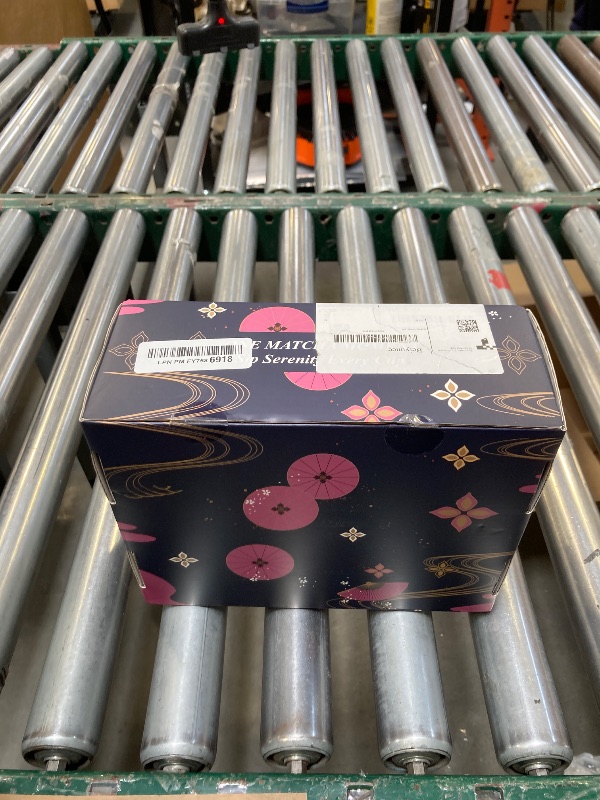 Photo 1 of Matcha Whisk Set Matcha Kit - 7 Pcs Japanese Tea Set Includes Matcha Bowl with Spout,Bamboo Whisk with Ceramic Holder,Bamboo Scoop and Rest,Sifter,Tea Towel, for Ceremony Matcha Lovers Gift,Black