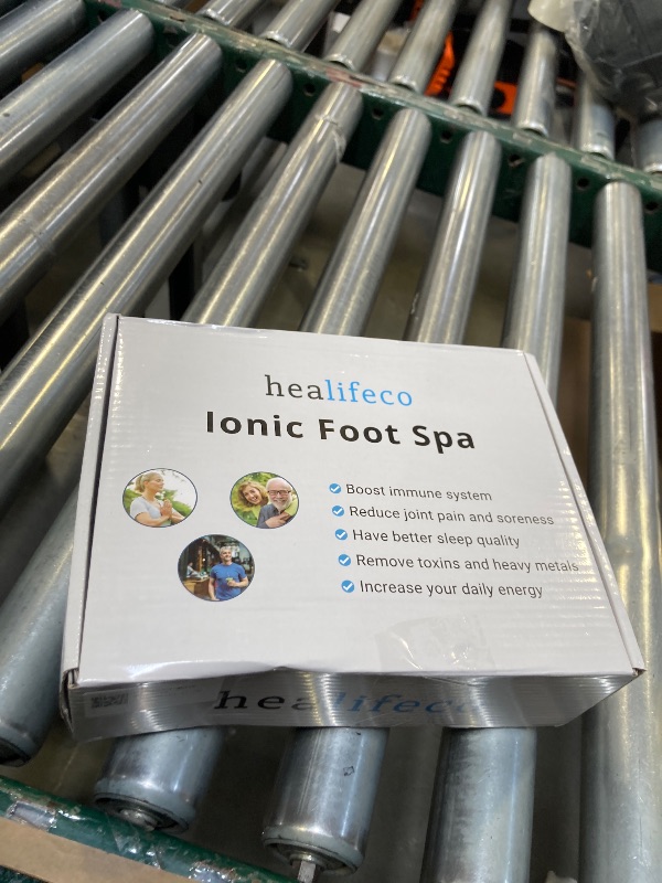 Photo 1 of Ionic Foot Spa by Healifeco – Ion Foot Bath Detox Machine - For Toxins, Heavy Metals & Free Radicals – Activates 2,000 Foot Detox Nodes – Easy 30-Min Home Detox – 90,000+ Happy Users Trust It