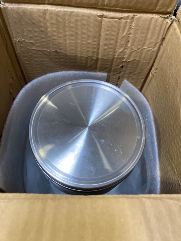 Photo 1 of 2-Gallon Cold Brew Coffee Maker – Commercial Size Extra Large Glass Dispenser with Metal Spigot, Reusable Metal Filter & Airtight Lid – Big Batch Brewing by KitchenToolz