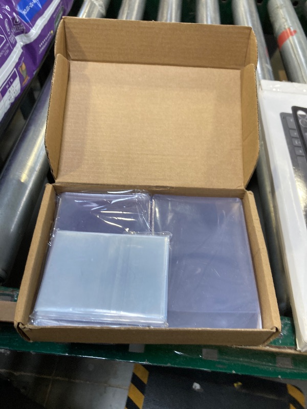 Photo 1 of 100ct Semi-Rigid Card Holder and 100ct Penny Sleeves, Grading Card Sleeves for PSA, BGS, SGC, Card Submission Kit with 1/2" Lip, Toploader Card Protectors for Grade Sending Collection Trading
