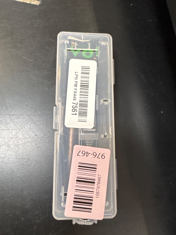 Photo 1 of VIVOSUN Digital pH Meter, 0.01pH High Accuracy Pen Type pH Tester for Hydroponics, Household Drinking, Pool and Aquarium, Yellow, UL Certified