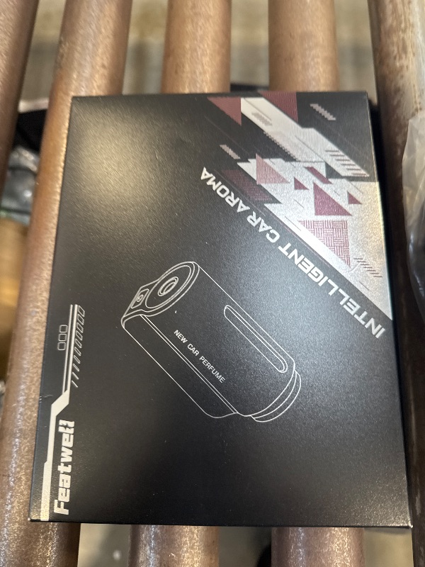 Photo 1 of Featwell Car Air Freshener, Three Adjustable Modes Intelligent Car Aroma Diffuser, Rechargeable Car Aroma Diffuser, Black