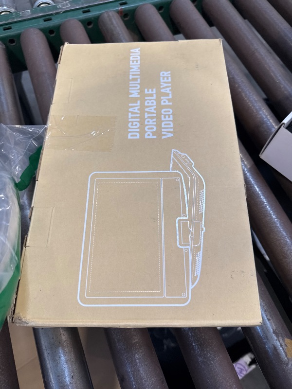 Photo 1 of DBPOWER 11.5" Portable DVD Player, 5-Hour Built-in Rechargeable Battery, 9" Swivel Screen, Support CD/DVD/SD Card/USB, Remote Control, 1.8 Meter Car Charger, Power Adaptor and Car Headrest (Black)