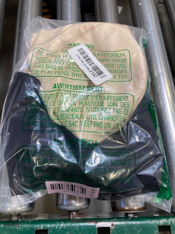 Photo 1 of ANGOOL Strapless Bras for Women Wirefree Non-Slip Tube Top Invisible Bralette Seamless Padded Bandeau Bra, Black+Beige, XL