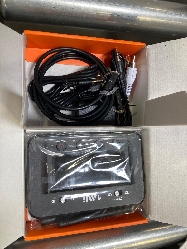 Photo 1 of 1Mii B03 Bluetooth 5.3 Transmitter Receiver for TV Home Stereo BT Headphones, aptX Low Latency/Adaptive/HD Bluetooth Audio Adapter, Splitter for Wired & Wireless, Optical RCA AUX 3.5mm Inputs/Outputs