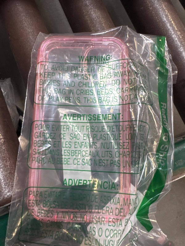 Photo 1 of Lifedance Designed for iPhone 14 Plus Case, Full-Body Rugged Protective Case with Built-in Screen Protector, 10 FT Military Grade Drop Protection Heavy Duty Shockproof Case, Clear Pink