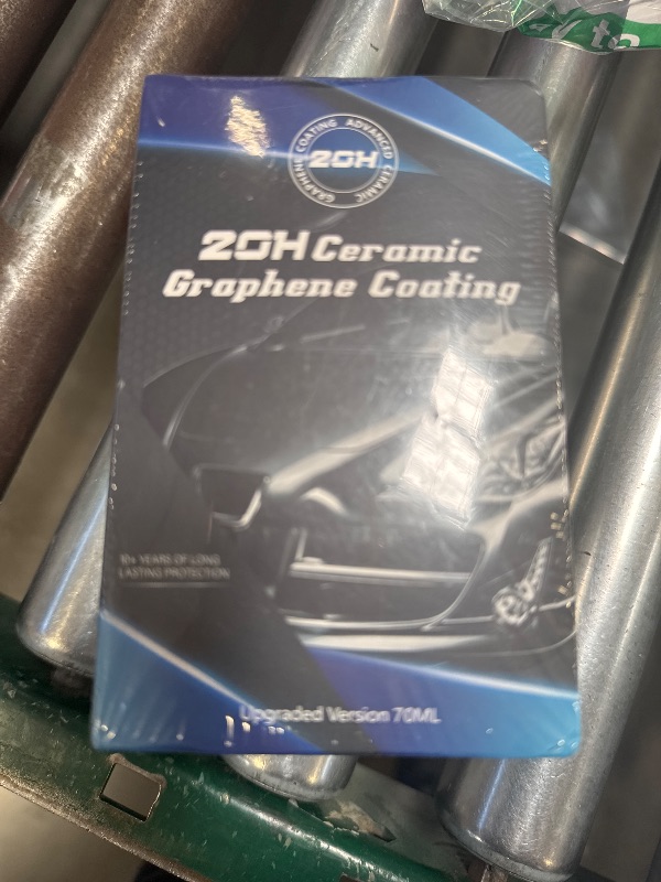 Photo 1 of 20H Professional Graphene Ceramic Coating for Cars (70ml) - 10+ Years Protection, Hydrophobic, Scratch & UV Resistant, High Gloss Finish - Professional-Grade Car Detailing Kit - Easy Application