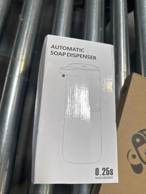 Photo 1 of Gotofine Automatic Foaming Soap Dispenser,4-Level Adjustable Foam, Wall Mount, USB Rechargeable,12.8oz/ 380ml,Touchless Hand & Dish Soap Dispenser for Bathroom, Kitchen,Hotel, Restaurant