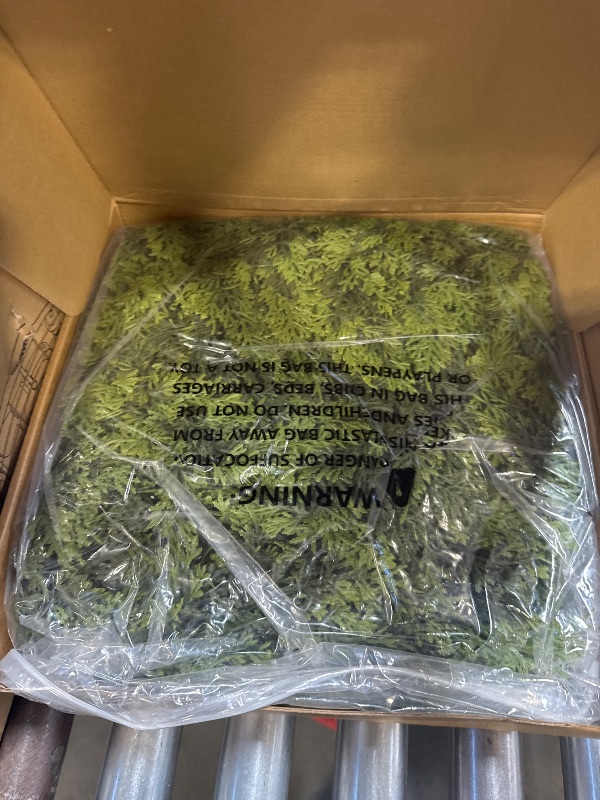 Photo 1 of 6FT Real Touch Christmas Cedar Garland - 2PCS, Artificial Pine Needles Garlands Realistic Fake Green Faux Garland for Holiday Fireplace,Table,Window,Stairs,Mante,Indoor Outdoor Decor