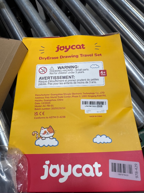 Photo 1 of 10-Inch Dual-Sided Dry Erase Travel Board for Kids with Zippered Storage - Portable Whiteboard Set with 6 Markers, Eraser.Coloring & Drawing Busy Book, Lightweight Foldable Activity Gifts for Kids