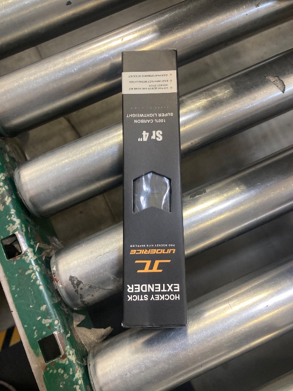 Photo 1 of UICE Hockey Stick Extension,Plug for Composite Sticks with 100% Carbon,Universal Senior 4” Stick Extender with Glue Easy Install Hockey Pucks Accessory