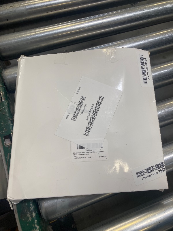 Photo 1 of 3 Pcs Large St Patrick's Day Shamrock Wooden Block Set Wood Clover Standing Table Sign Irish Decor Clover Table Centerpieces Irish Shamrocks Ornaments for Home Farmhouse Office Kitchen(Classic)