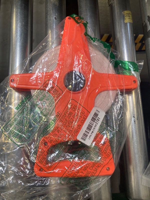 Photo 1 of Waterproof Retractable Ruler Open Reel Tape Measure Easy Grips Handle Fiberglass Tape Measure For Gardening