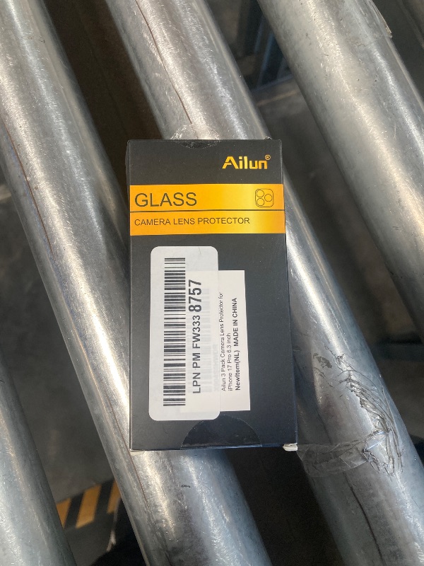 Photo 1 of Ailun 3 Pack Camera Lens Protector for iPhone 17 Pro,Tempered Glass,9H Hardness,Ultra HD,Anti-Scratch,Case Friendly,Does not Affect Night Shots[Not for iPhone 17/17 Pro Max/iPhone Air]