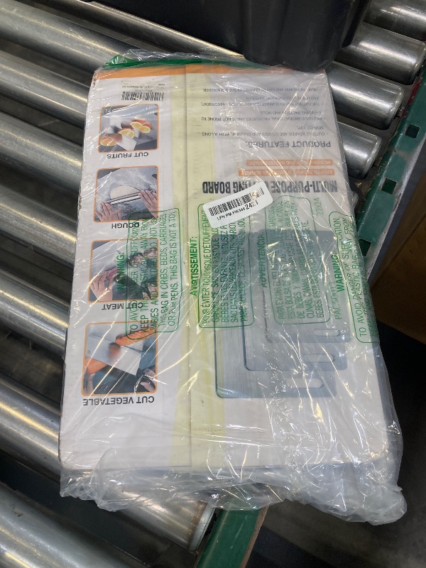 Photo 1 of Titanium Cutting Boards Set of 3, 100% Pure Titanium Kitchen Cutting Board, Double-Sided Non-Toxic Cutting Board, Ideal for Slicing and Dicing Meats, Features Handle, Dishwasher Safe