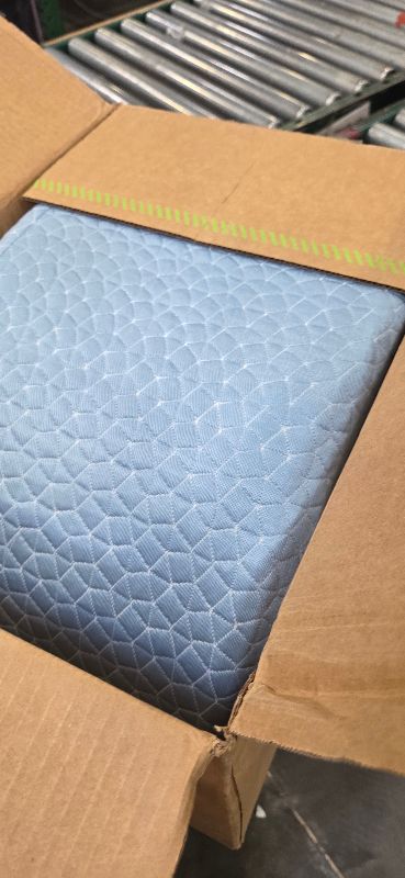 Photo 1 of HARBOREST Cooling Cube Pillow - Side Sleeper Pillow for Neck and Shoulder Pain, Memory Foam Pillow Cube Pro with Adjustable Firmness,24"x12"x6", Blue