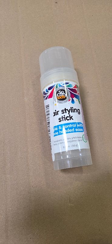 Photo 1 of So Cozy Kids Hair Wax Stick, Easy & Quick Styling Wax Stick for Hair (2 Oz) Flyaway Hair Tamer, Slick Back & Shape with Precision, No Parabens, Sulfates, Synthetic Colors or Dyes
