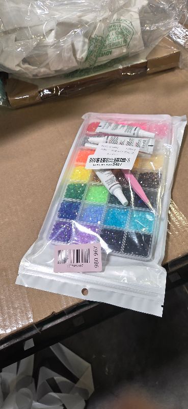 Photo 1 of 32000Pcs Rhinestones Bedazzling Kit with Tools, 3mm Color Resin Rhinestones for Bedazzling, Flatback Resin Gems for Crafts, Bedazzler Kit for Clothing Shoes DIY Face Makeup Tumblers