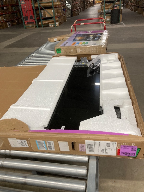 Photo 1 of ***NO RETURNS NO REFUNDS*** Samsung 58-Inch Class Crystal UHD U8000F 4K Smart TV (2025 Model) Endless Free Content, Crystal Processor 4K, MetalStream Design, Knox Security, Alexa Built-in