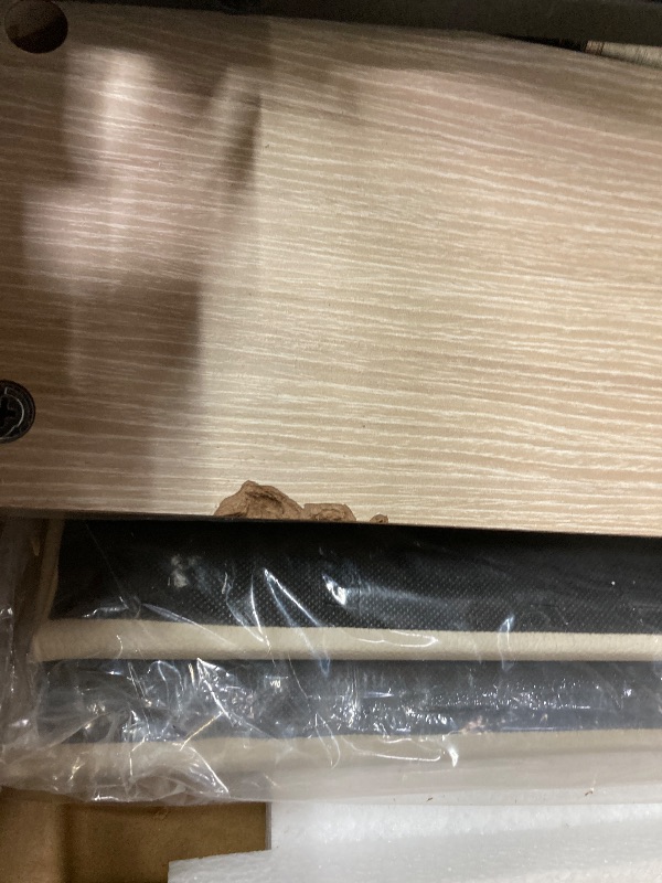 Photo 1 of ** parts only** cream bed frame 